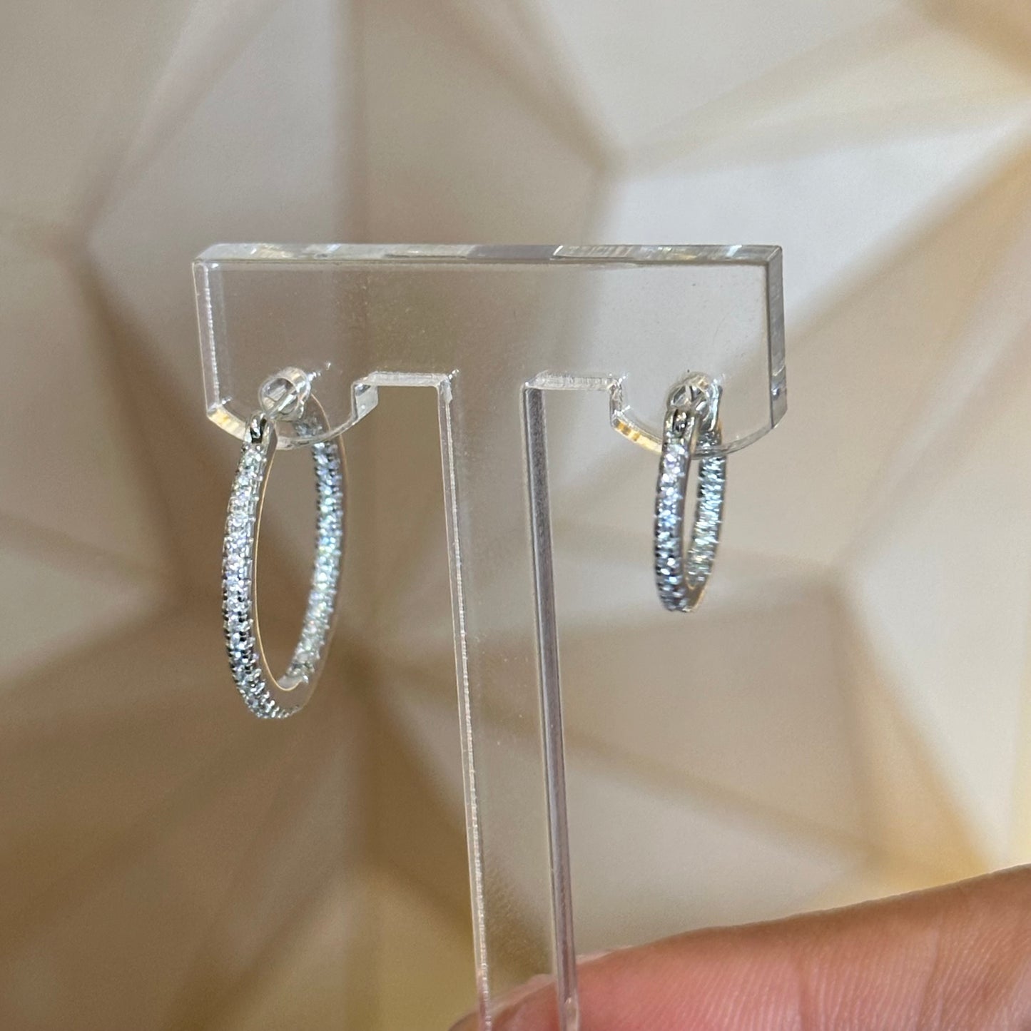 Argolla de plata con zirconias