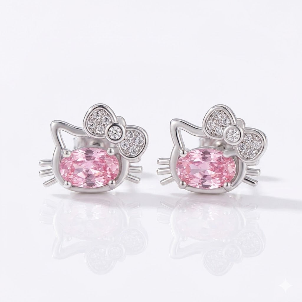 Piercing hello kitty rosado 🐱