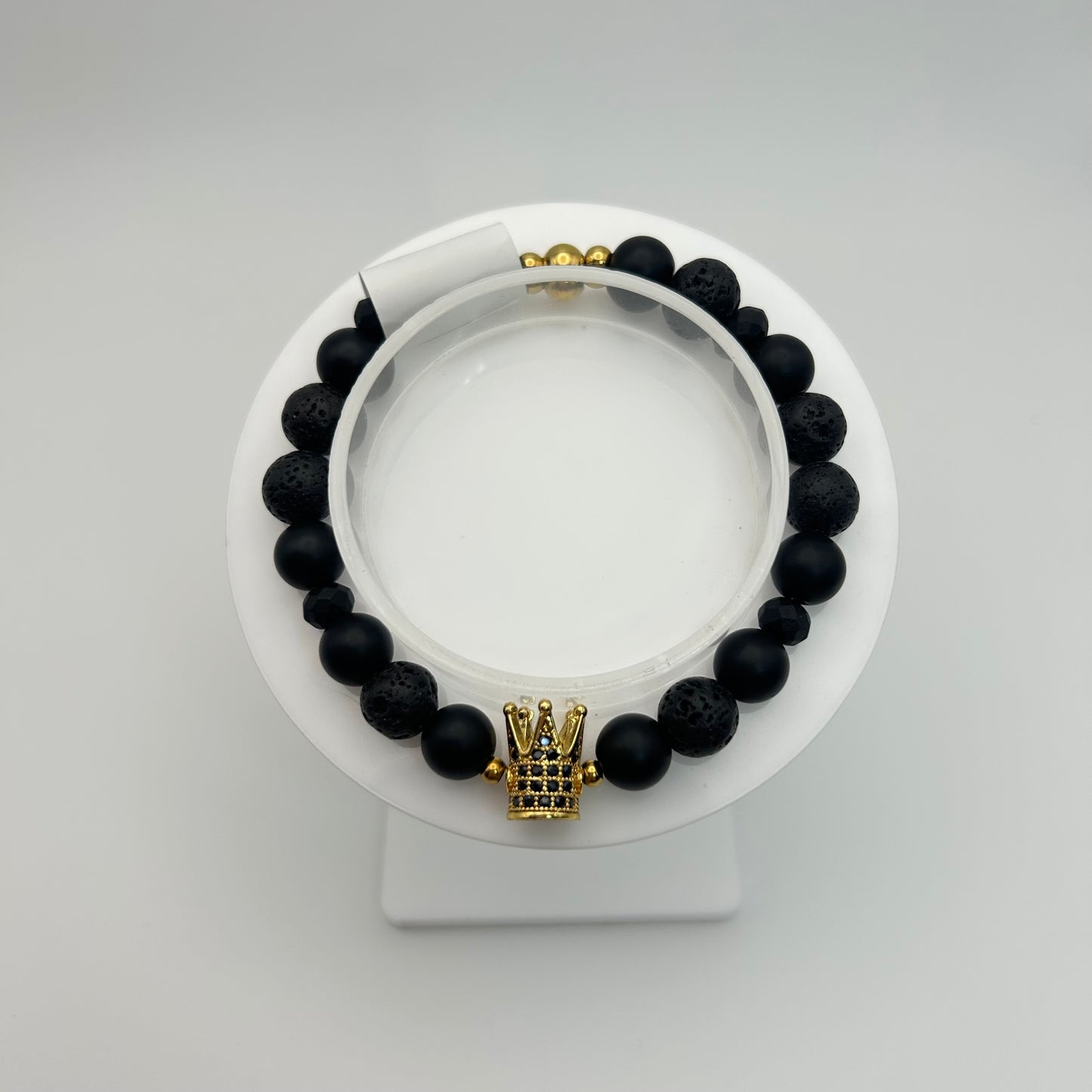 Pulsera de corona hombre
