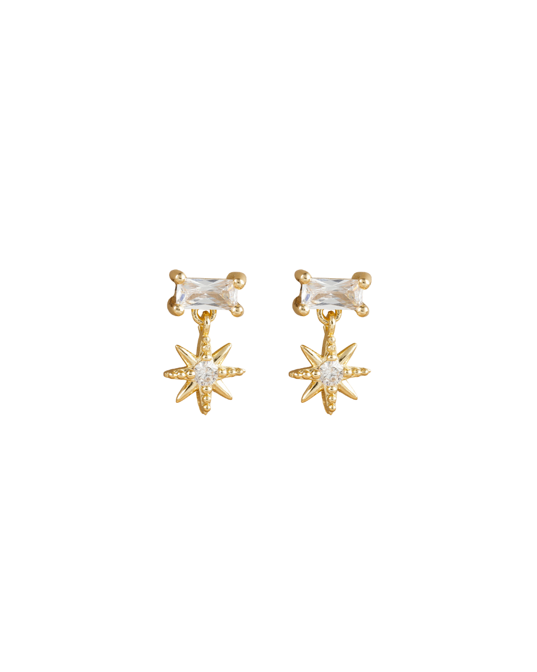 Piercing Rectangulo con Destello Abajo ✨