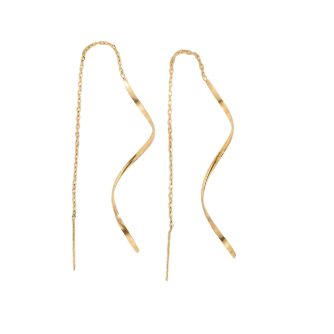 Curly earring