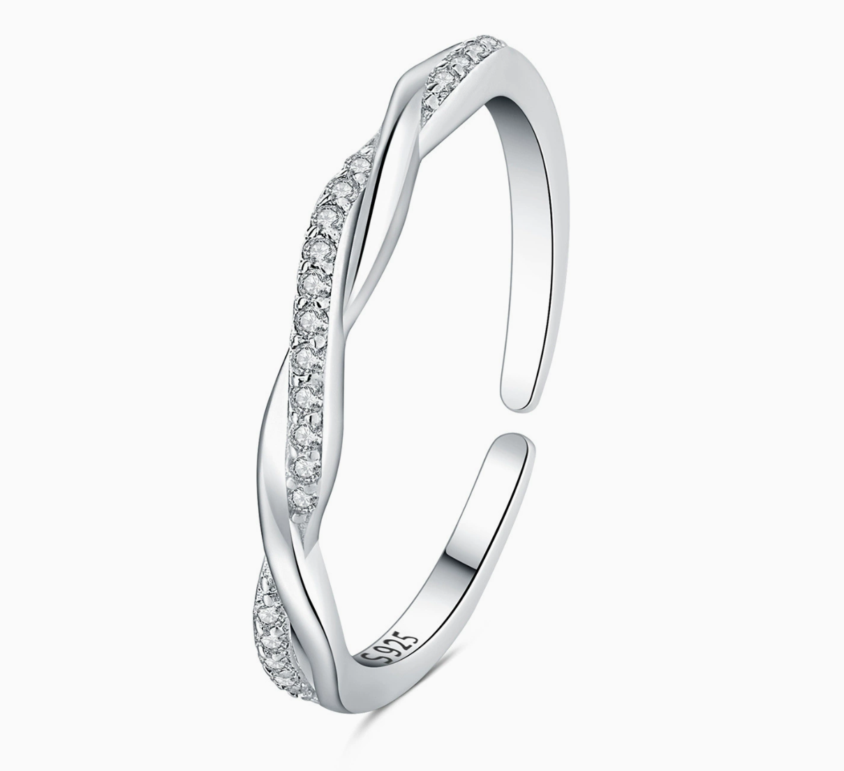 Anillo entrelazado