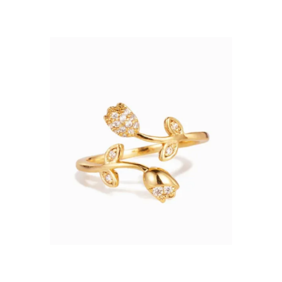 Anillo de tulipanes