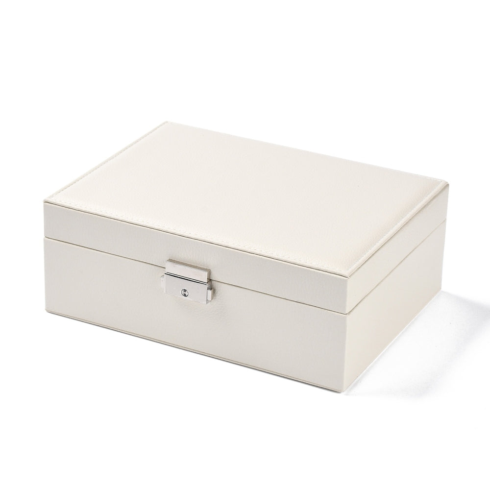 Joyero grande Deluxe blanco