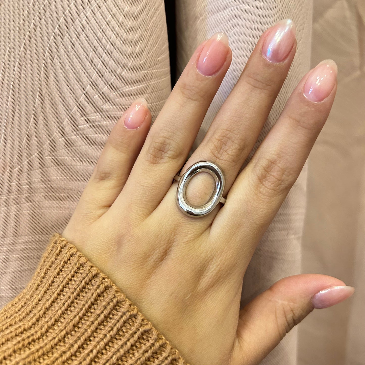 Anillo óvalo