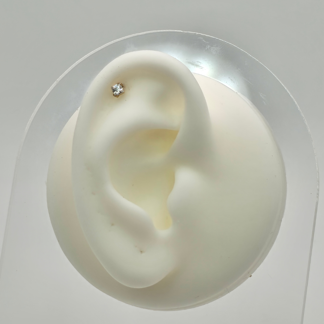 Piercing titanio individual rombo