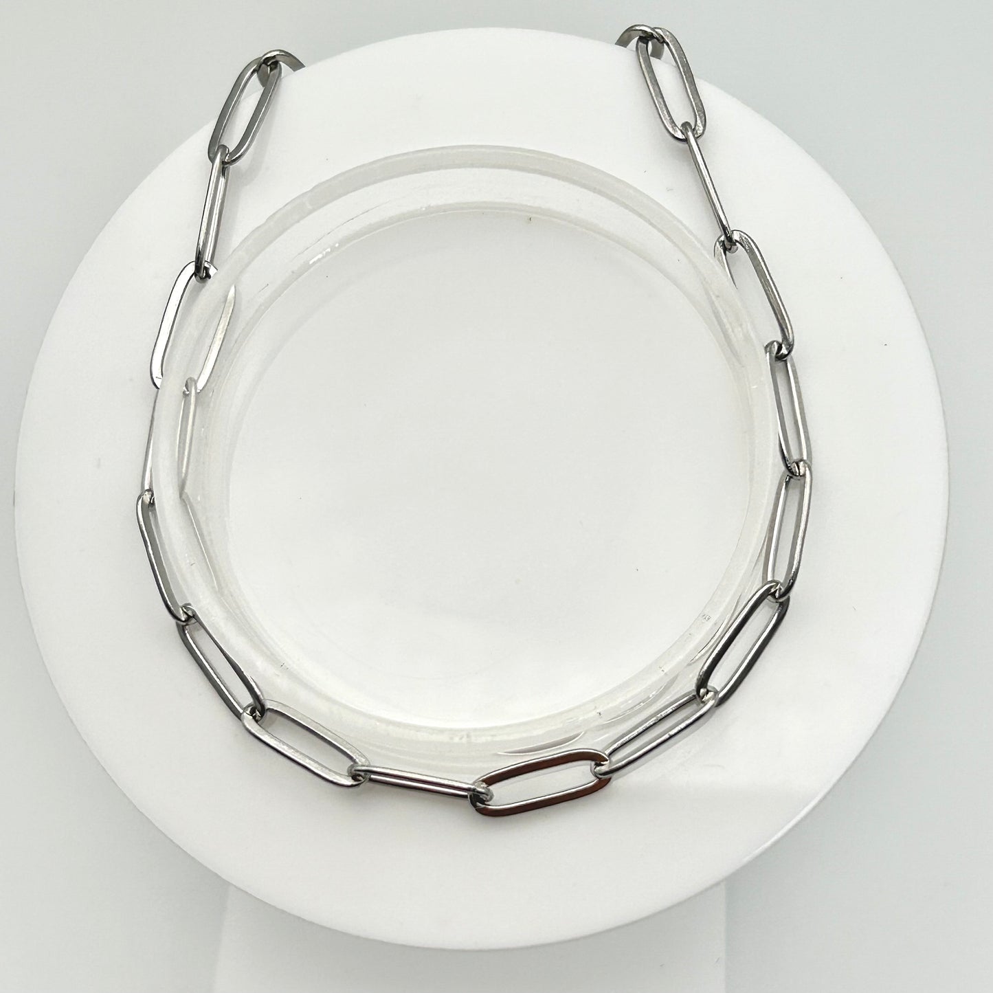 Tobillera paper clip