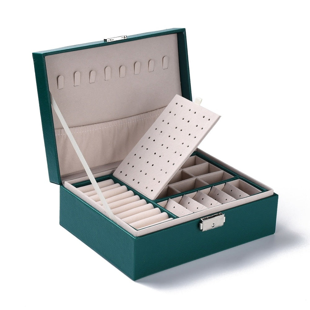 Joyero grande Deluxe aqua