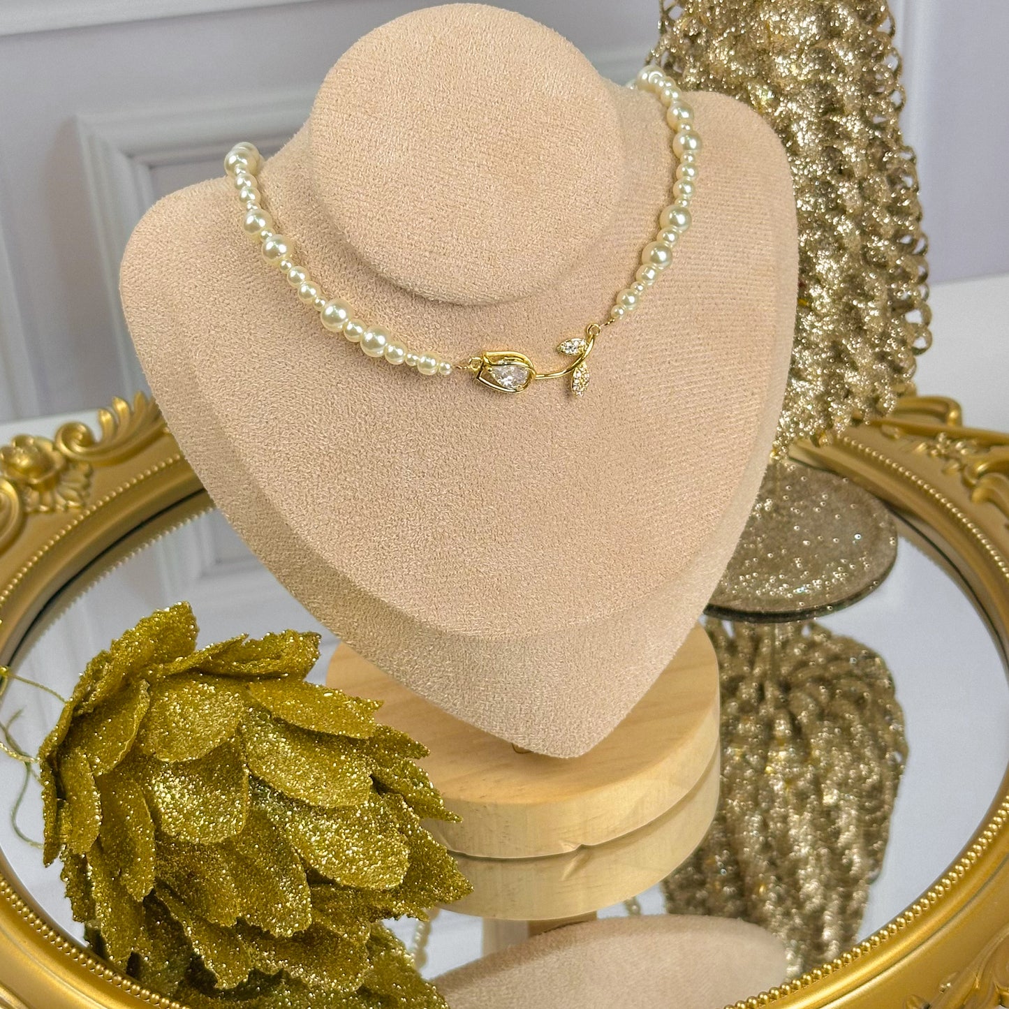 Collar Flor de Invierno 🌸❄️