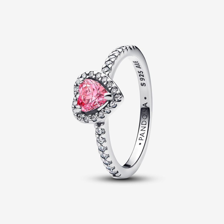 Anillo Corazón Estilo Pandora🤍