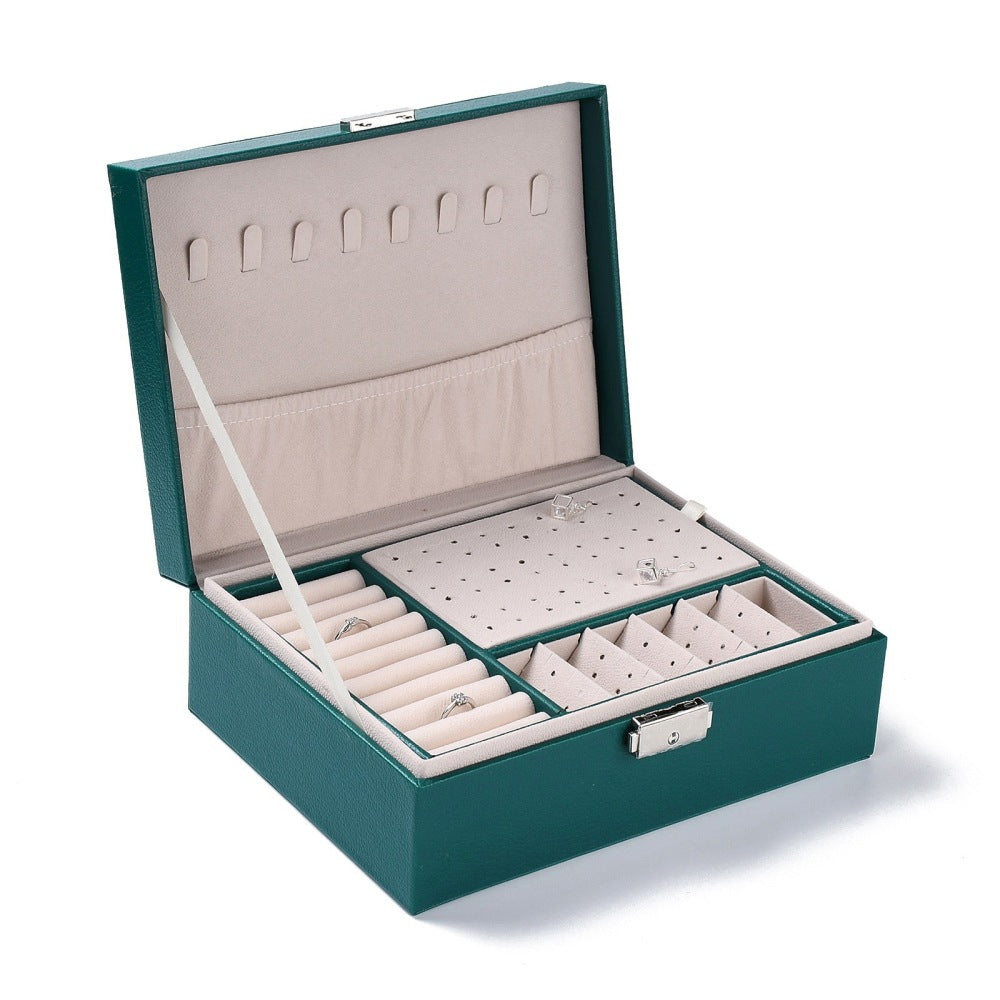 Joyero grande Deluxe aqua