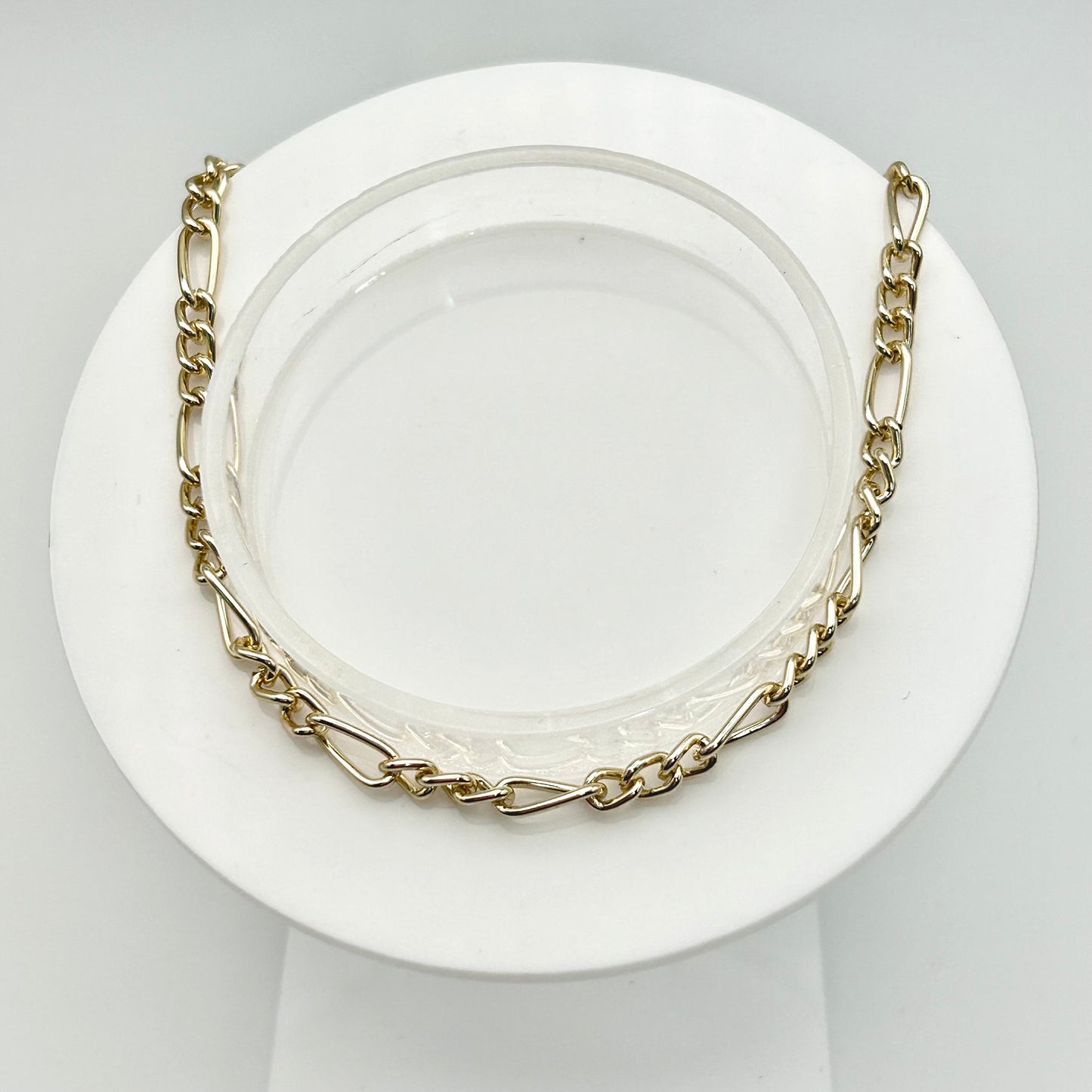 Tobillera de cadena boyfriend