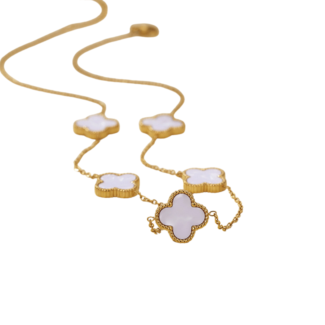 Collar de 5 tréboles