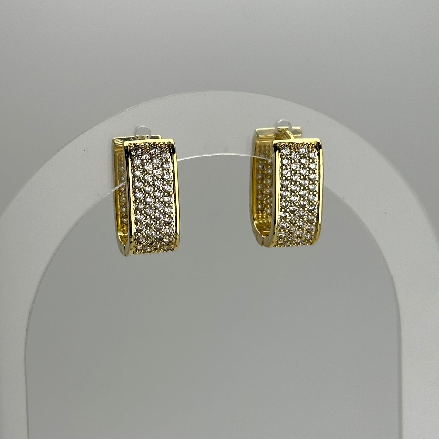 Argolla ancha zirconia
