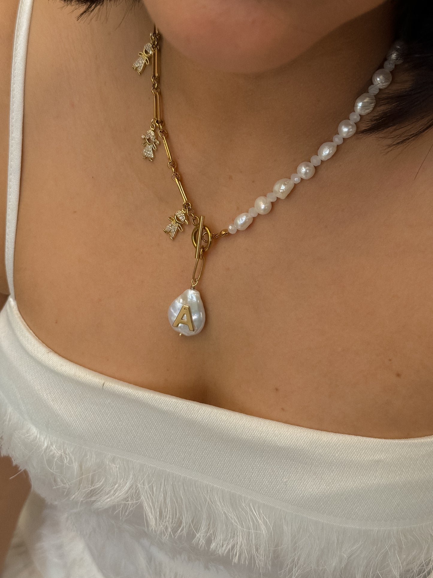 Collar Pearl and Promise 🤍