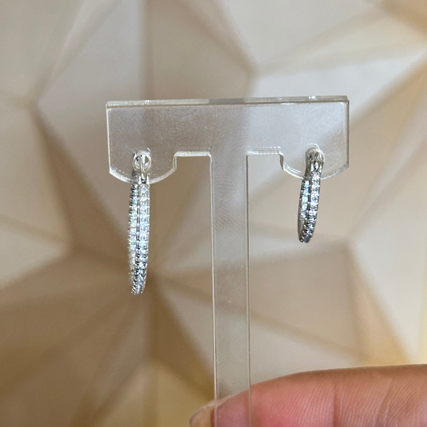 Argolla de plata con zirconias