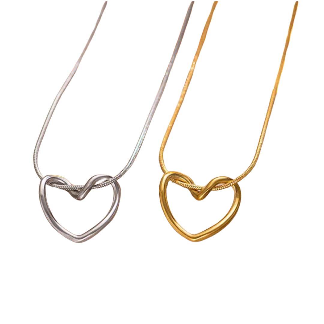 Cadena de corazón infinito