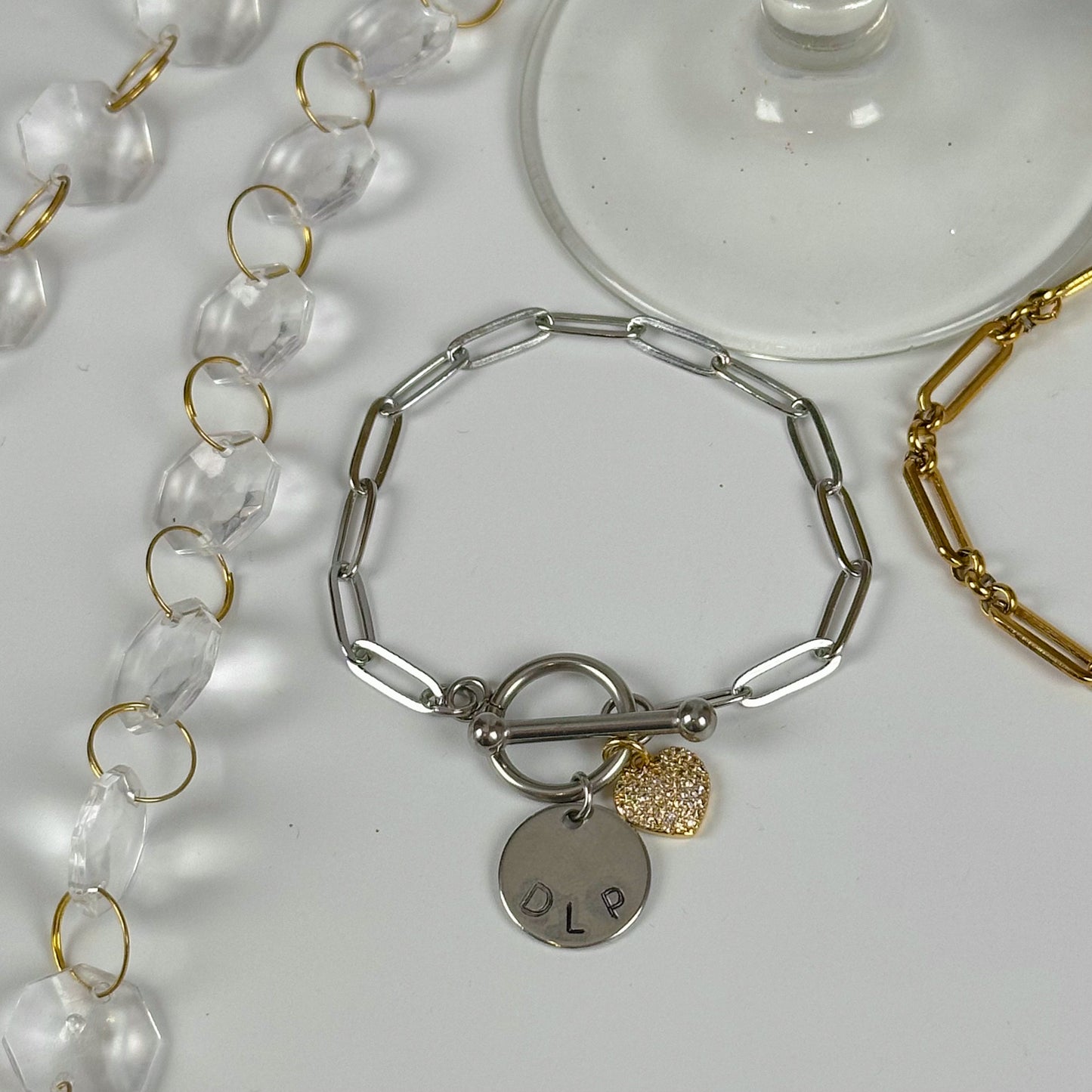 Pulsera estampada With Me 🌟✨