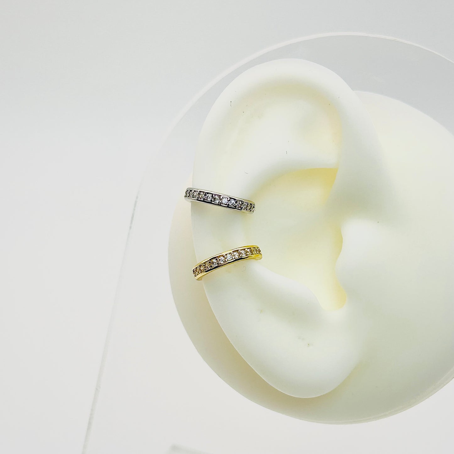 Earcuff zirconia encapsulada
