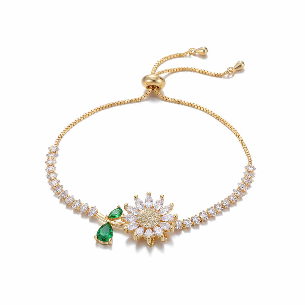 Pulsera Girasol Giratorio🌻