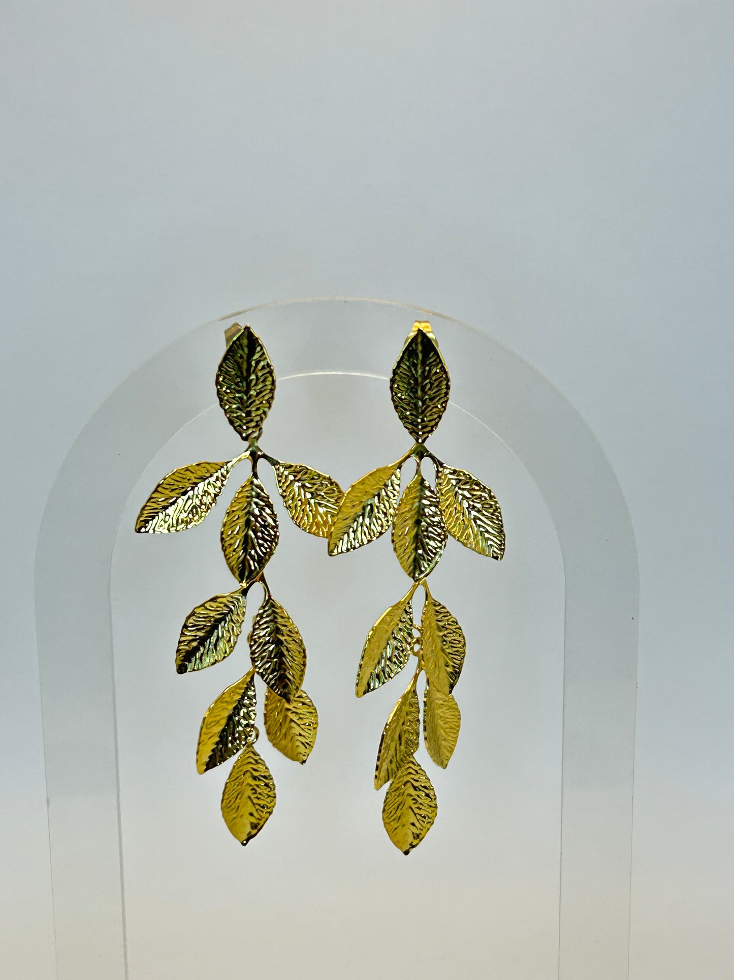 Pendientes de Ramo de Hojas🌿