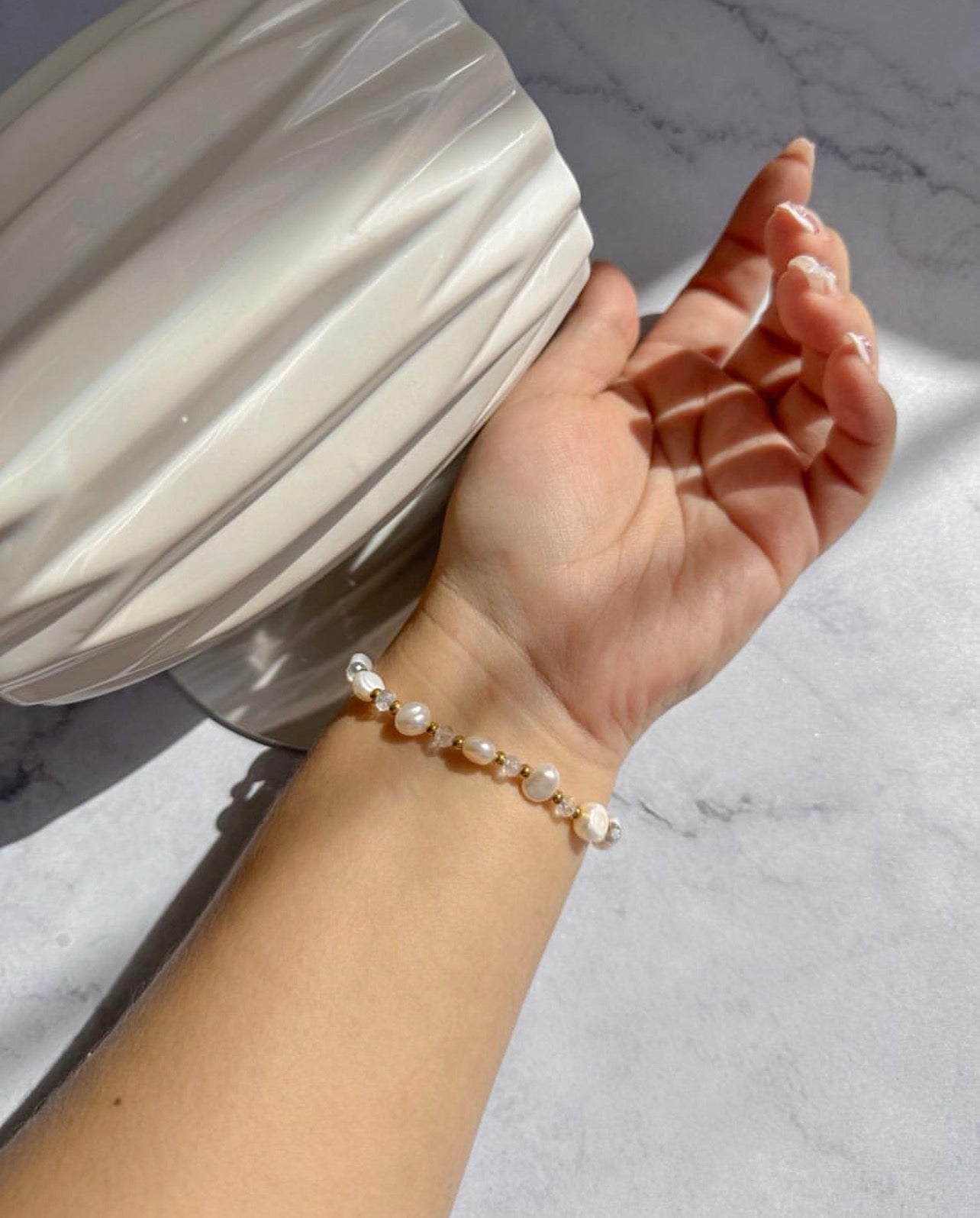Pulsera Pearls and Battles💫🪽