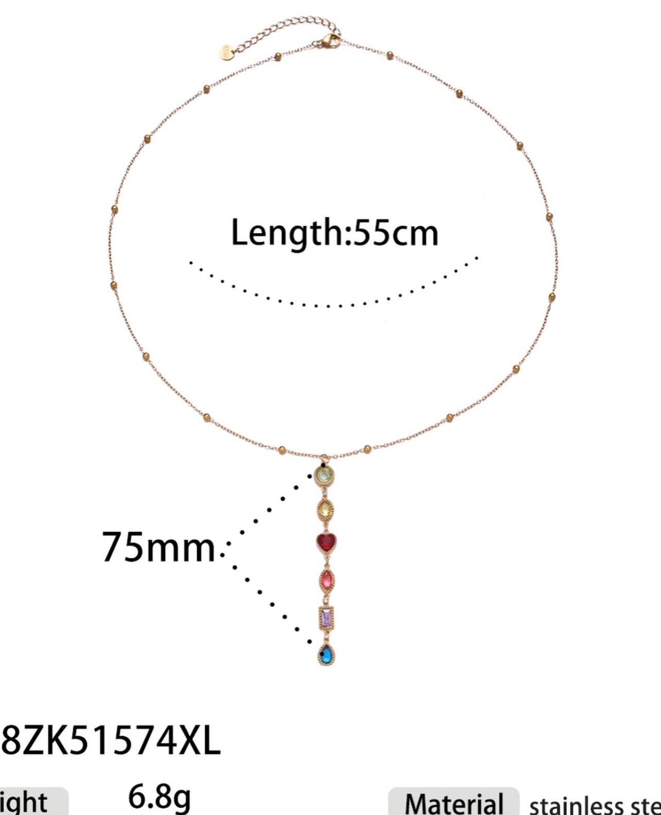 Collar de Colores ⭐✨🎀