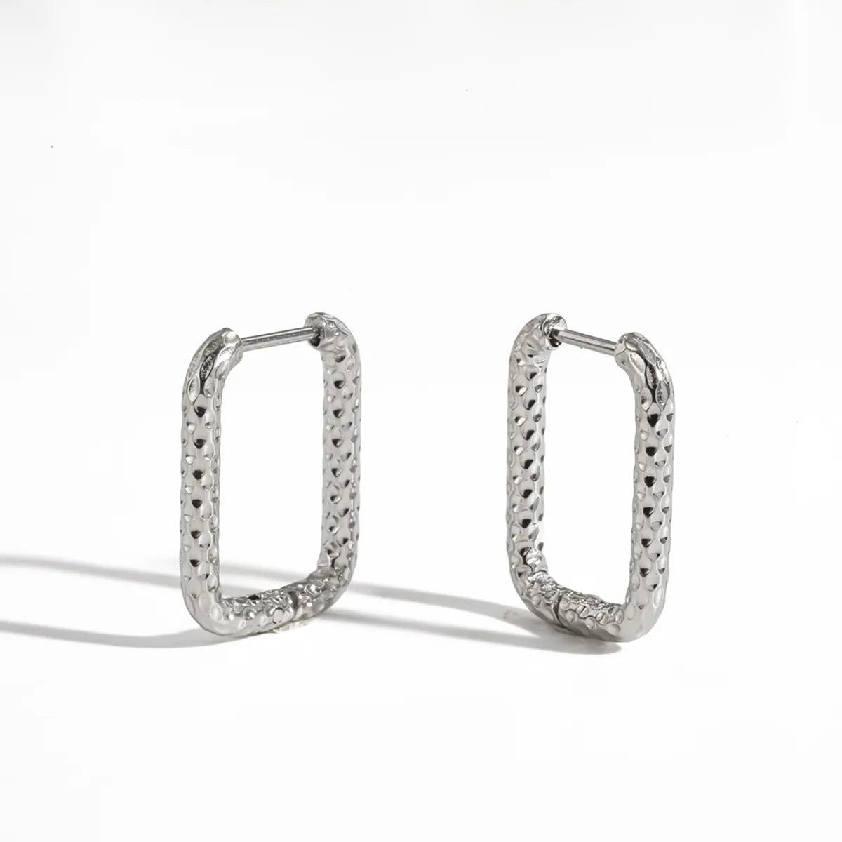 Aretes Silver Texture ⚪