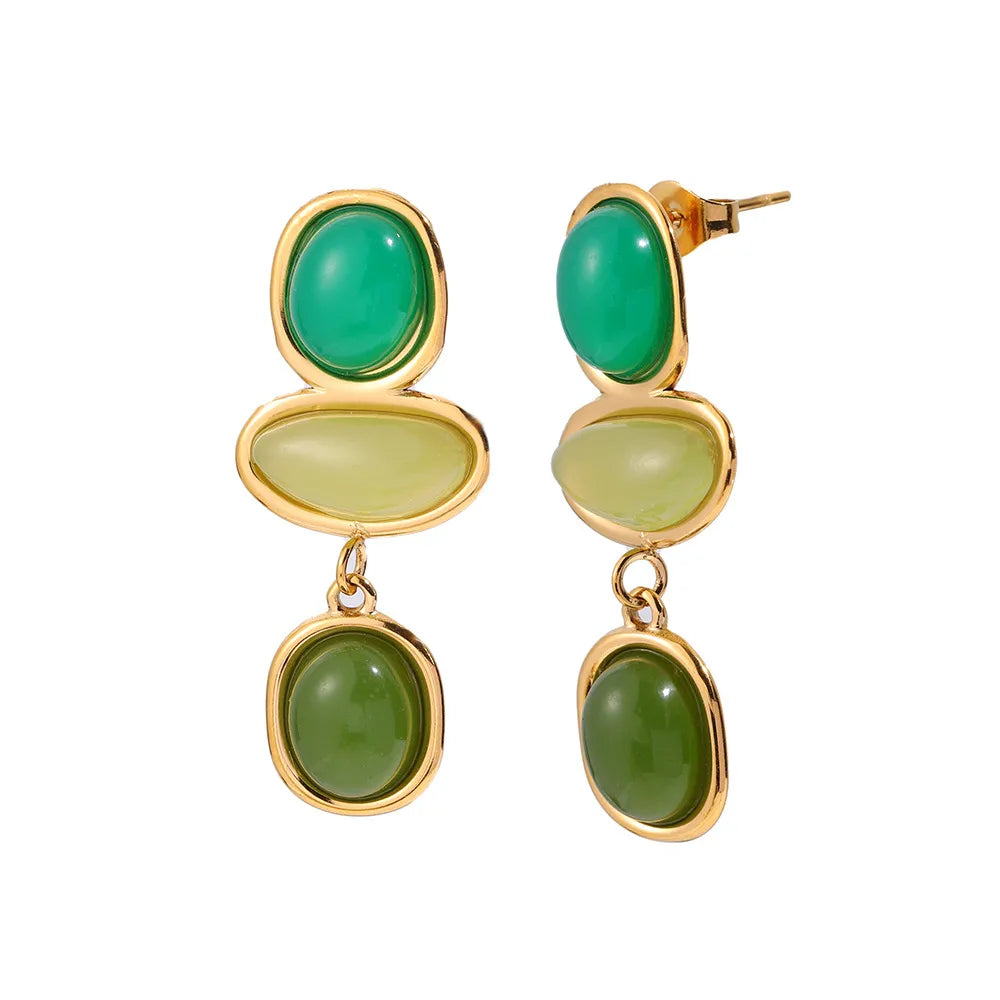 Aretes Esmeralda 🌿
