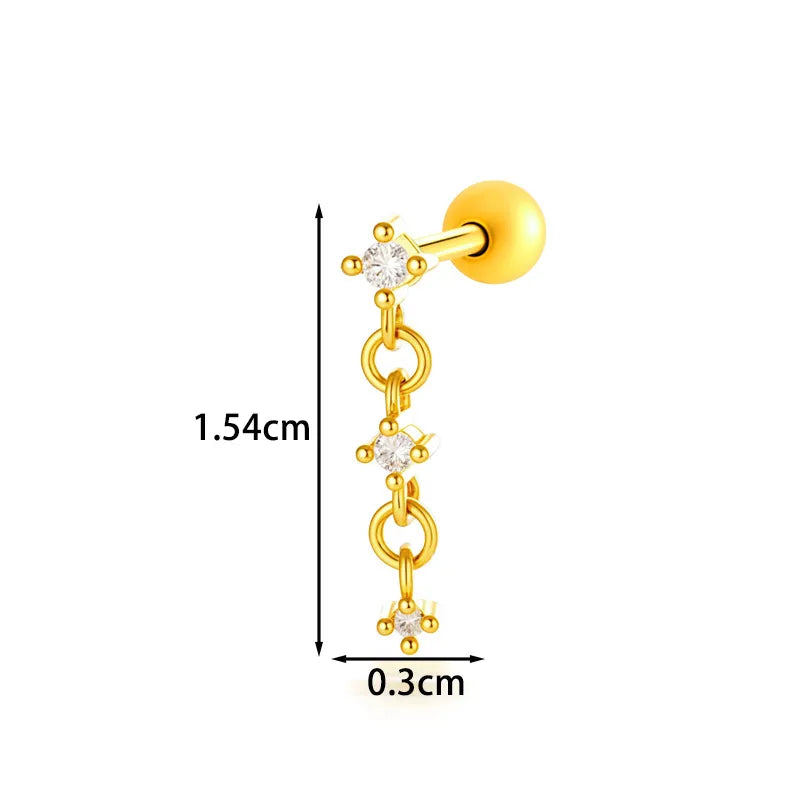Piercing Colgante Vertical ✨