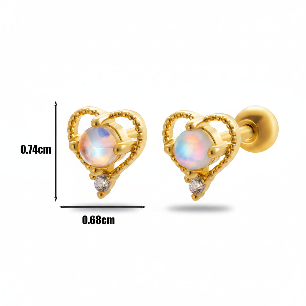 Piercing Corazón Tornasol 🌈
