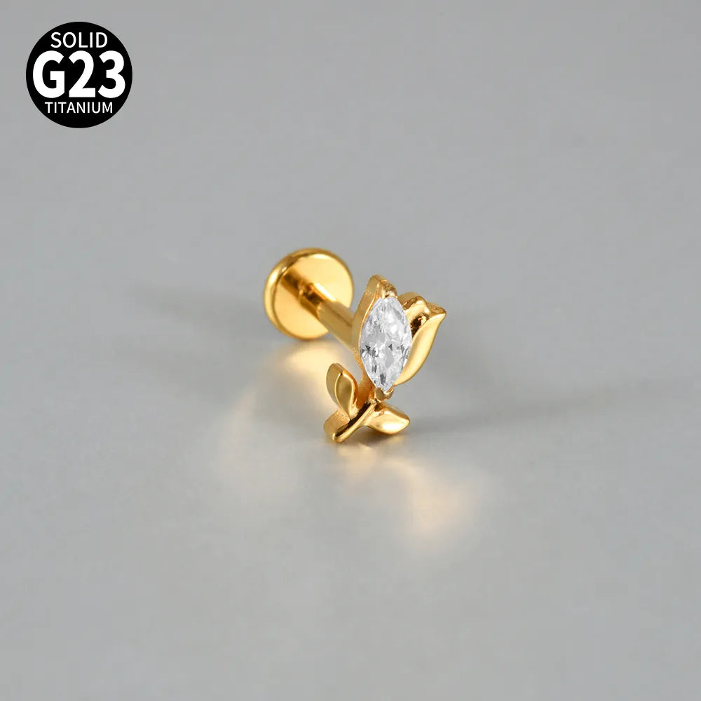 Piercing Flatback tulipán 🌷