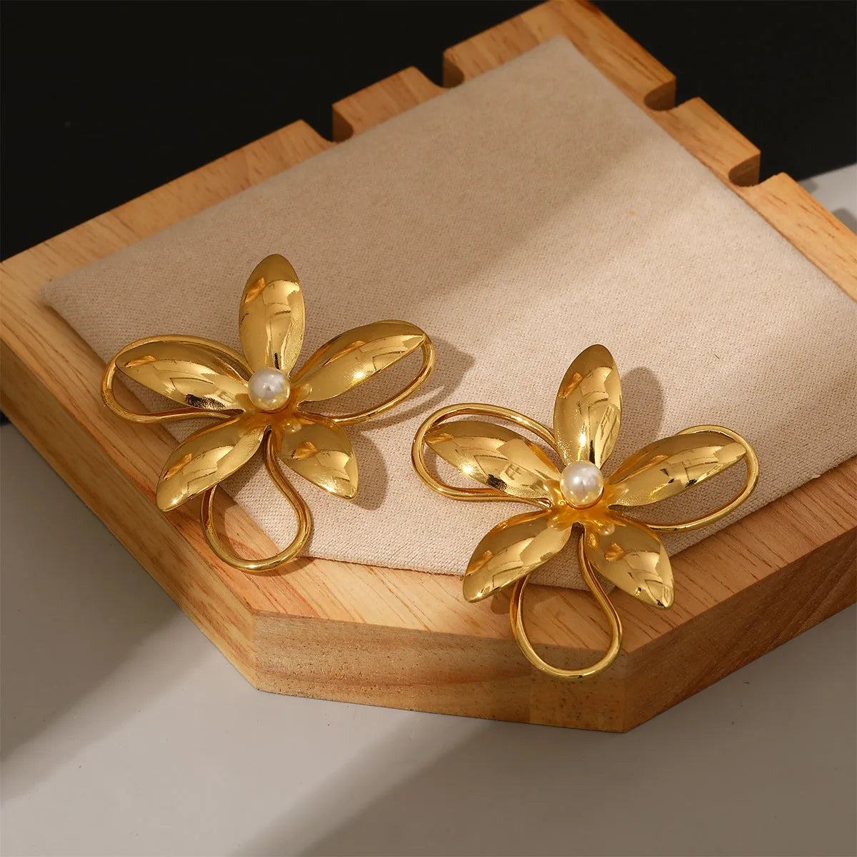 Aretes Fleur Dorée 🌼