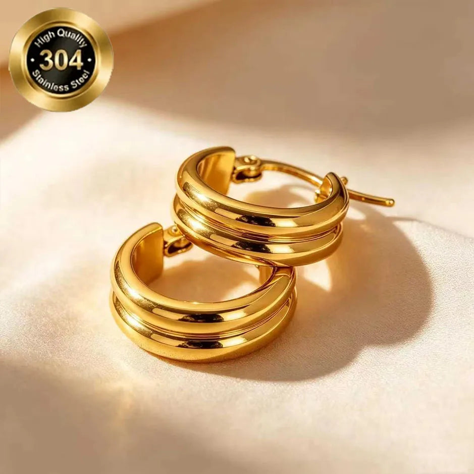 Aretes Doble Éclat ✨