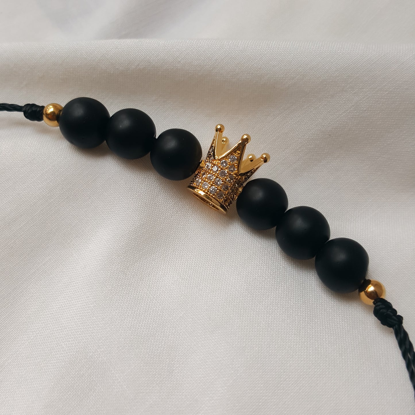 Pulsera Rey y Reina en hilo