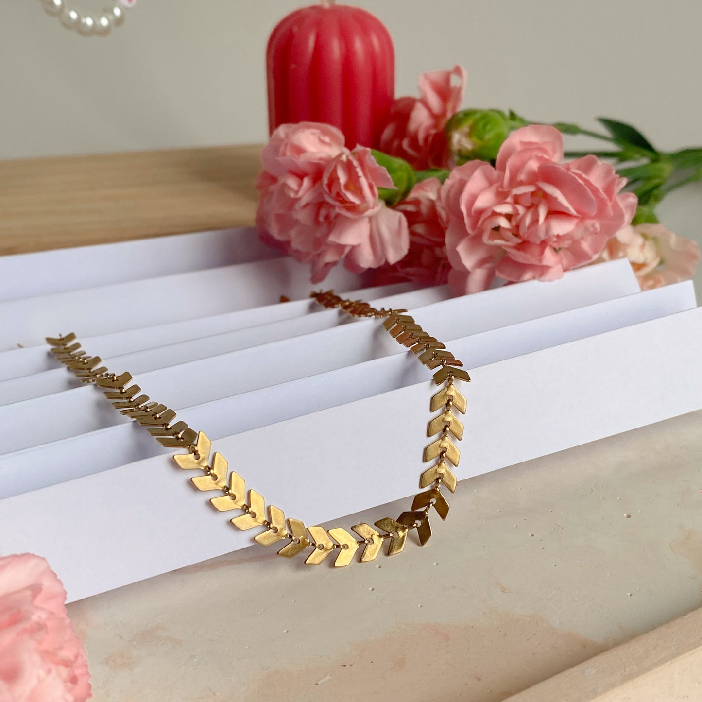 Flechas de cupido necklace