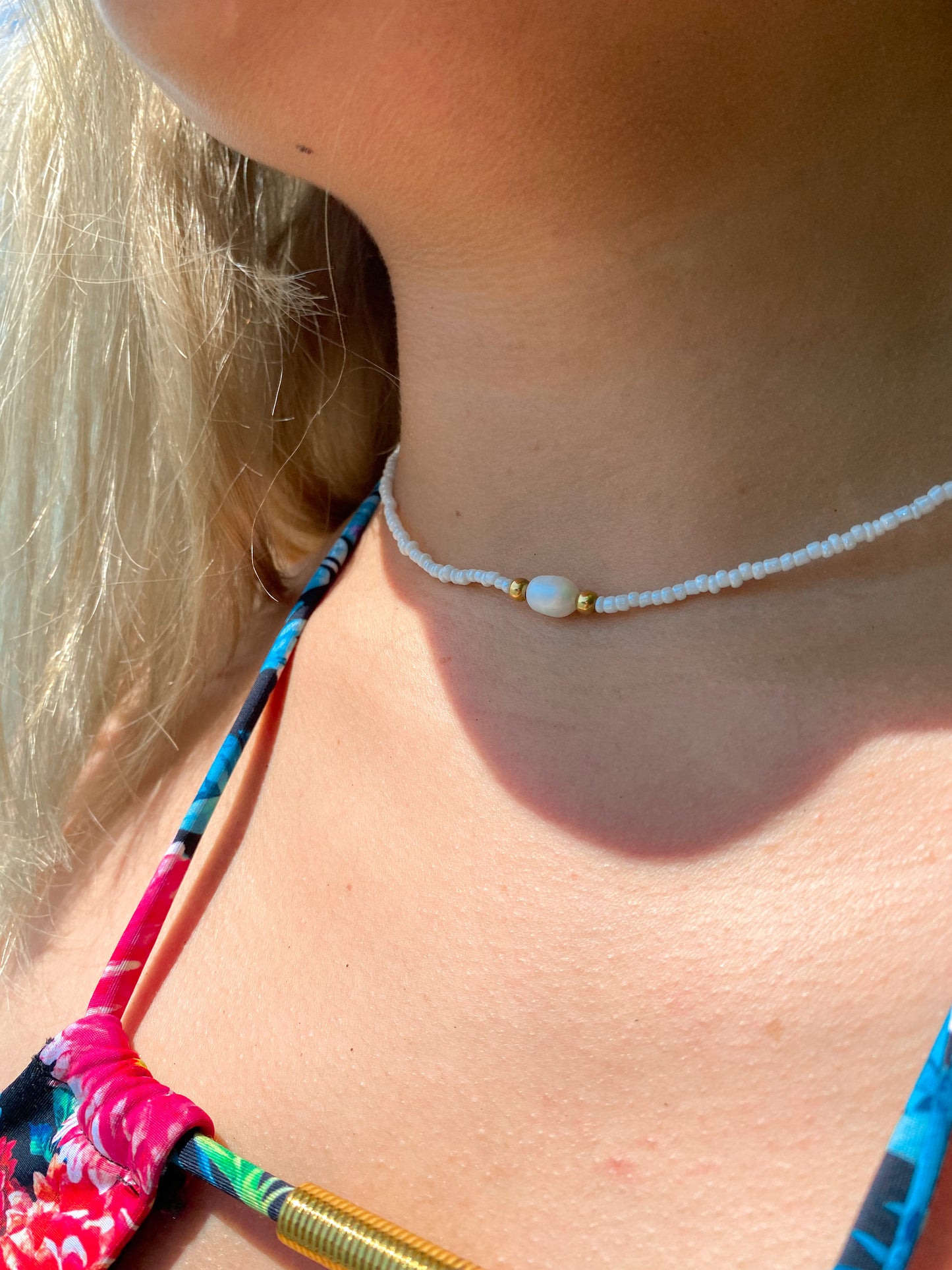 Choker con perla