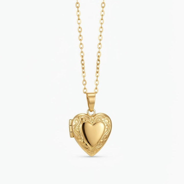 Relicario mini de corazón