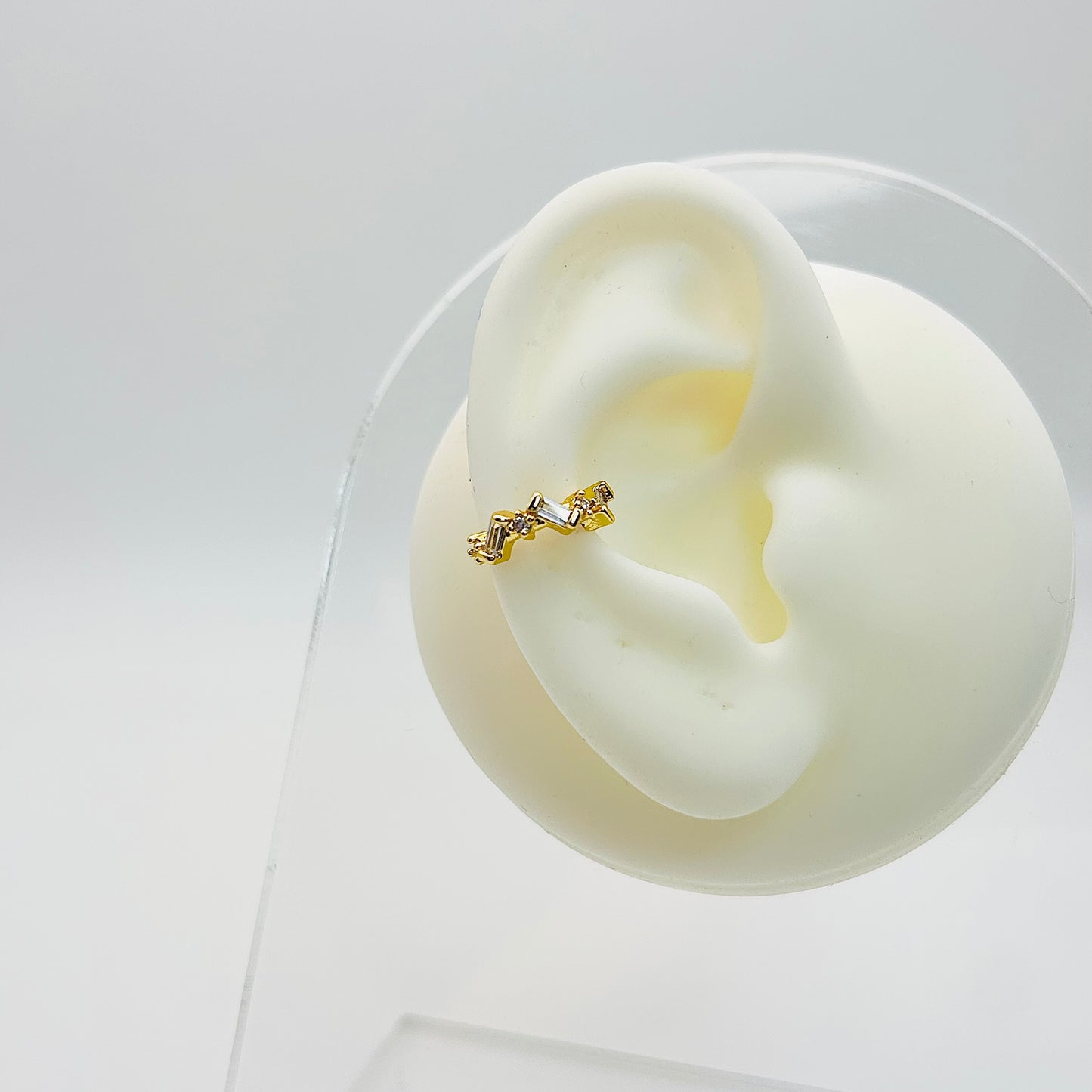 Earcuff rectángulos y círculos