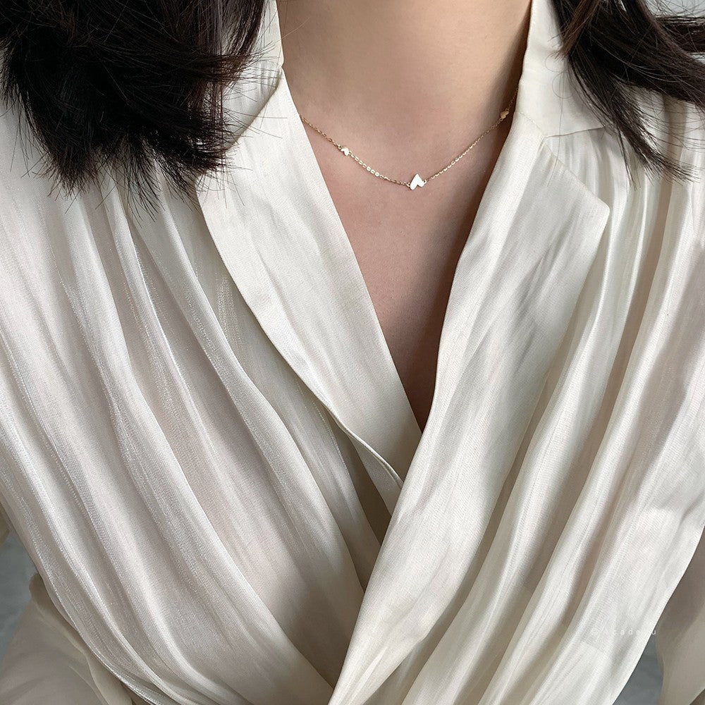 Cadena de Tres Corazones Clásicos 💕