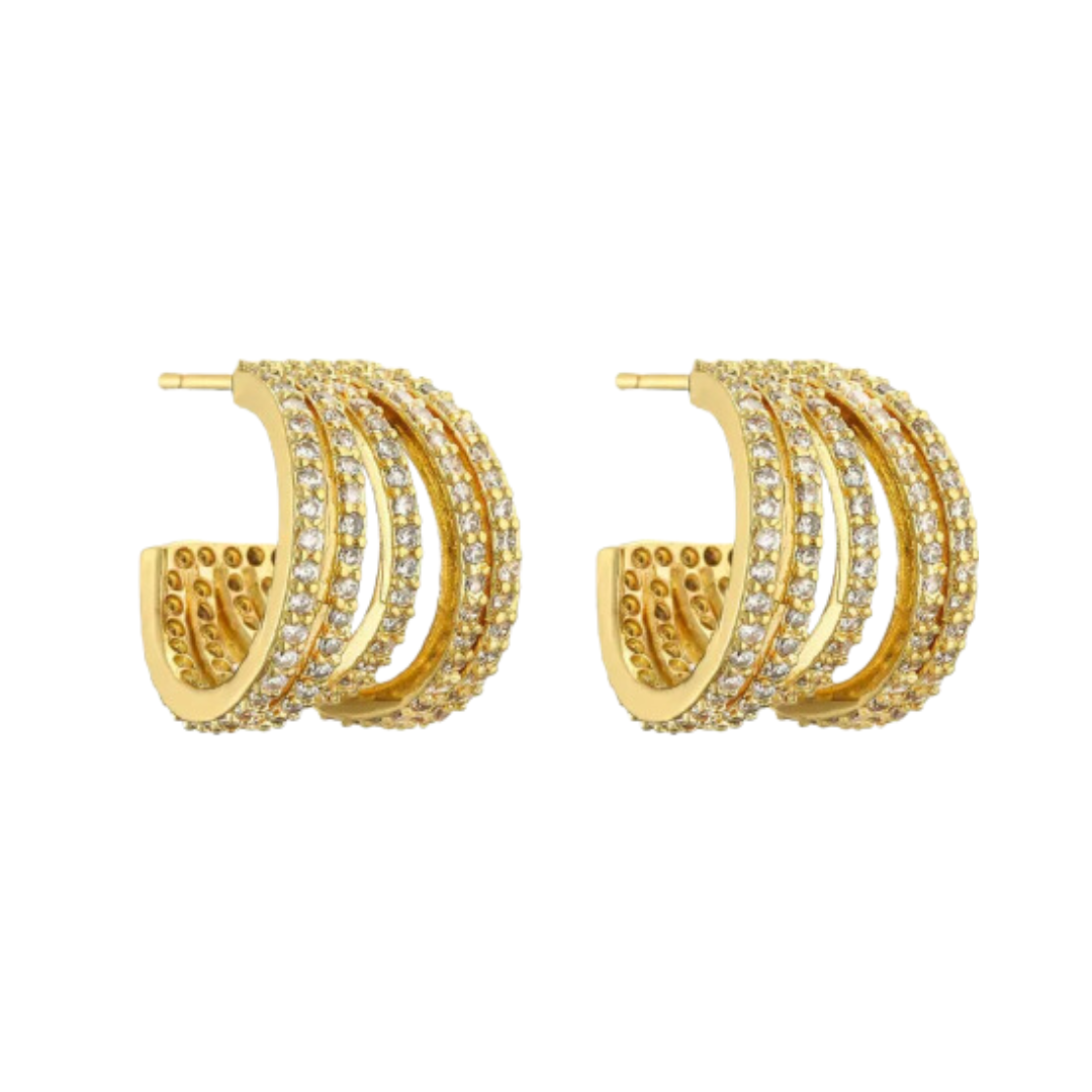 Festive radiance hoops