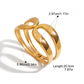 Bangle Hueco Ambos Lados Ancho ✨
