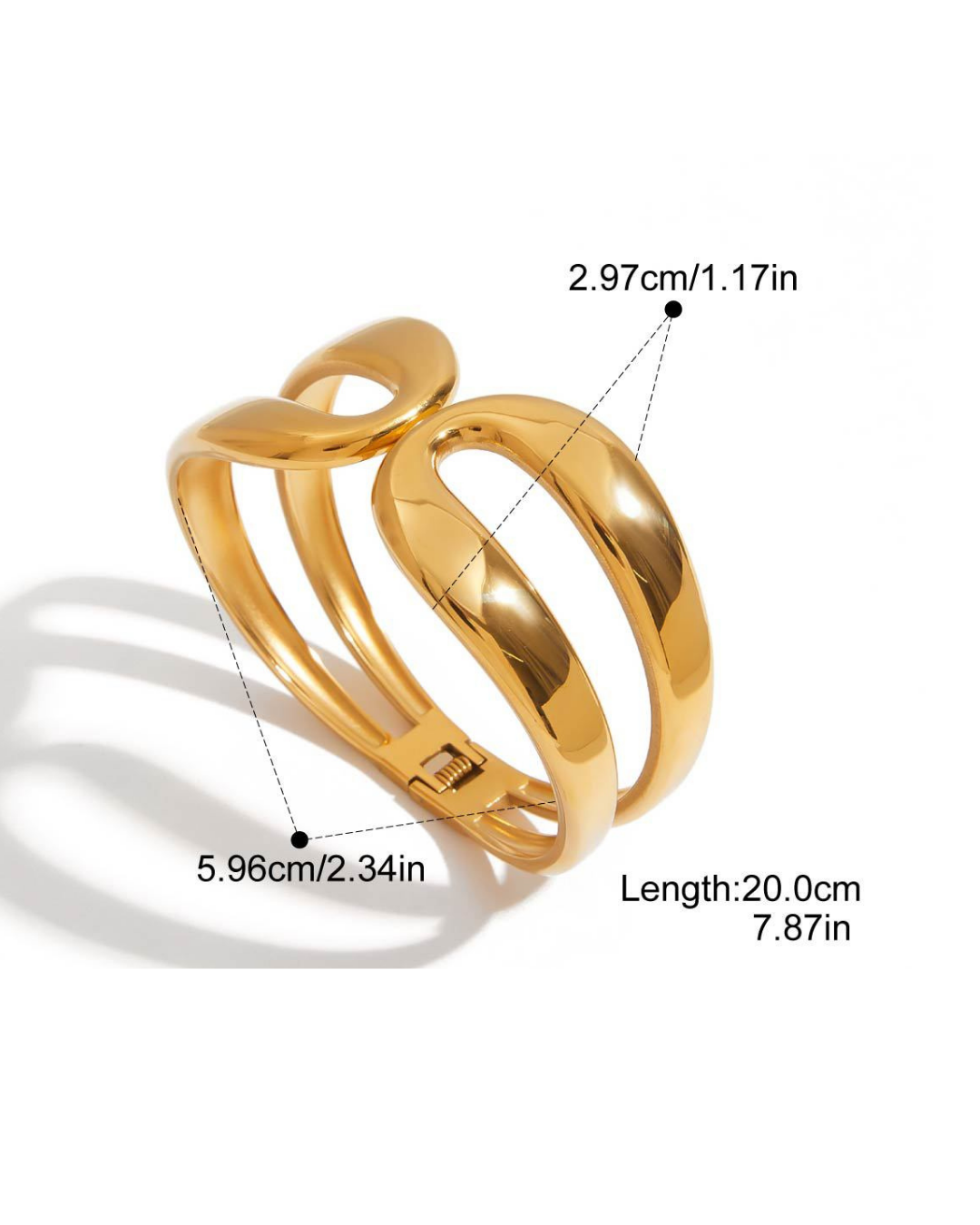 Bangle Hueco Ambos Lados Ancho ✨