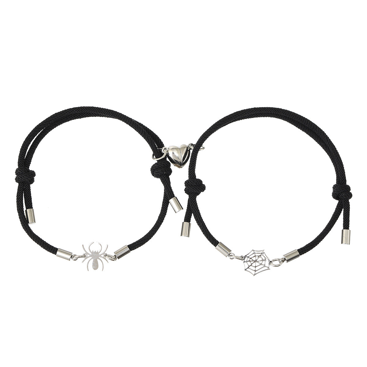 Pulseras Pareja Telaraña 🕸️