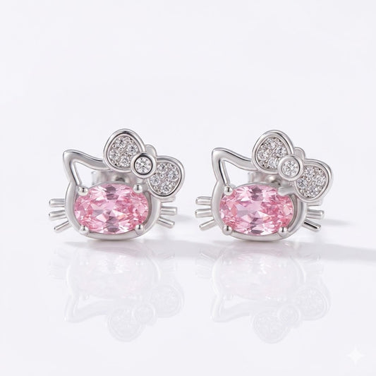 Piercing hello kitty rosado 🐱