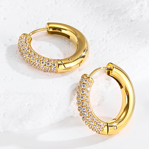 Argolla Redonda De Zirconias 🪞