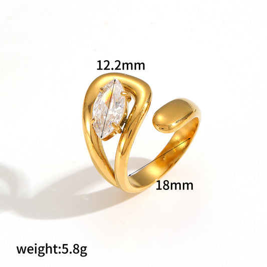 Anillo Abrázame Piedra Marquesa 🪞