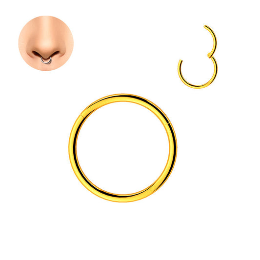 Piercing Argolla Lisa Dorado 💛