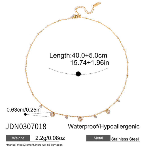 Cadena De Varios Corazones 💕