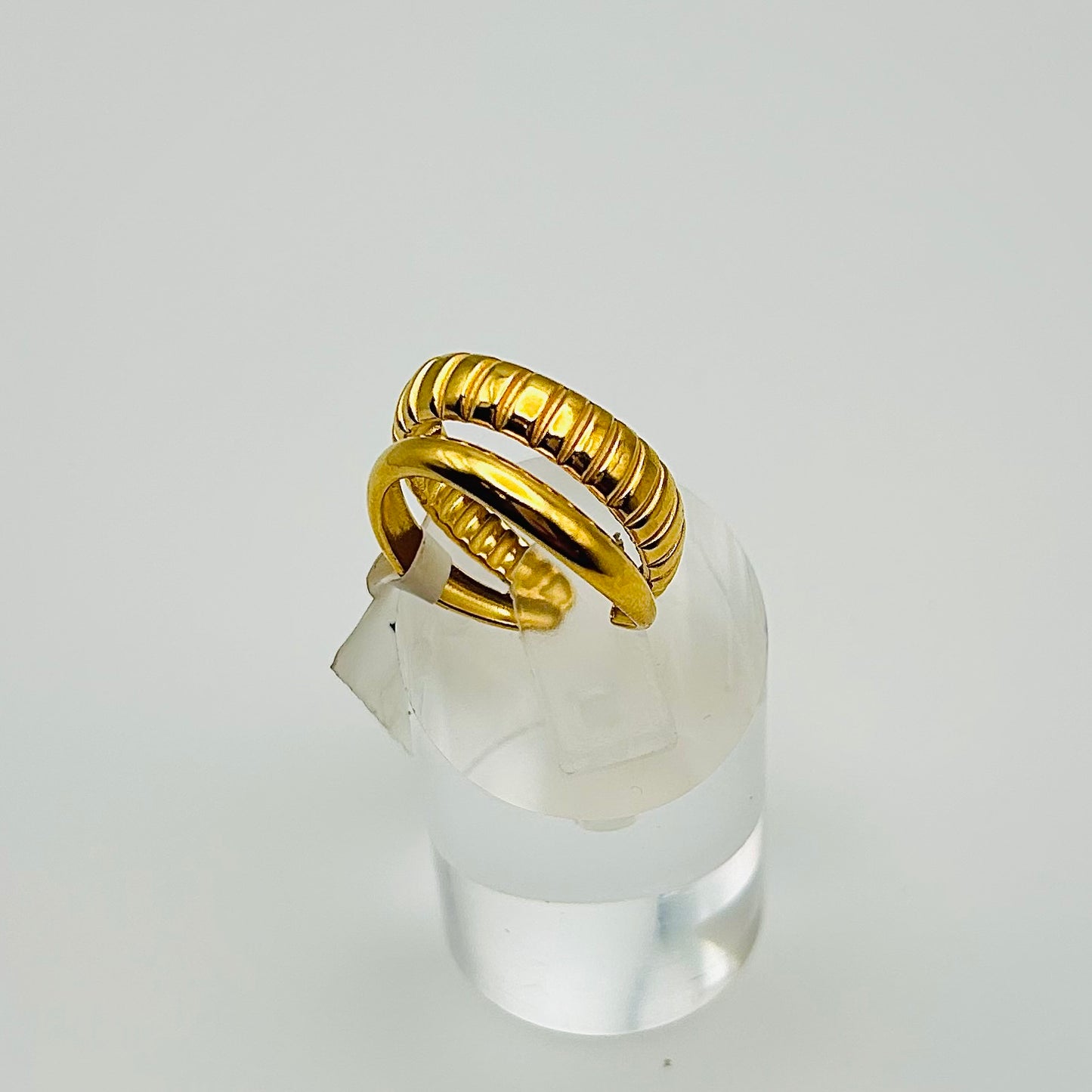 Anillo doble croissant